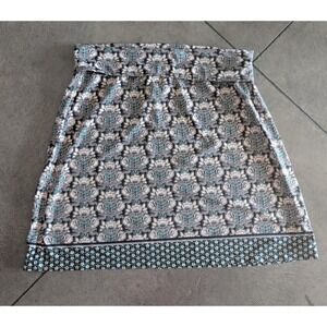 Max Studio Skirt Floral Print - Women's Size L